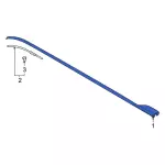 LB5Z7850463AB - Body: Roof Molding for Ford: Explorer, Police Interceptor Utility Image