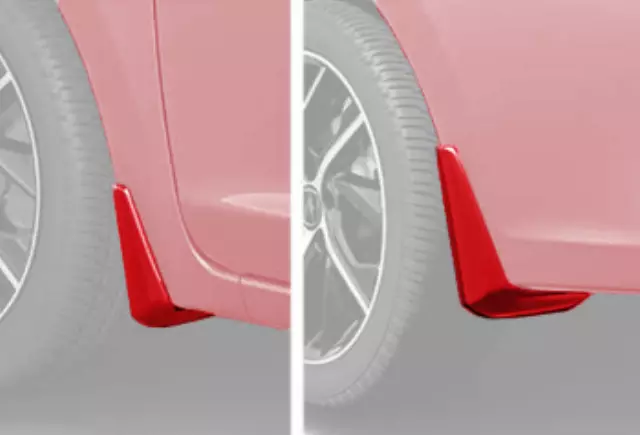 8P00TX62J0B - Body: Splash Guards - Performance Red Pearl for Acura Image