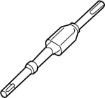 48822EH000 - Steering: Steering Shaft for INFINITI: M45 Image