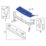 ML3Z19E525B - Body: Sight Shield for Ford: F-150 Image