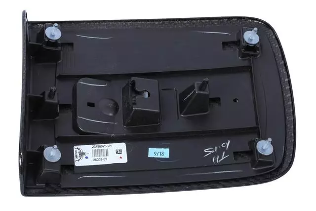 Exposed Carbon Fiber Driver Side Folding Top Stowage Compartment Lid Trim Panel Insert - GM (23456926)