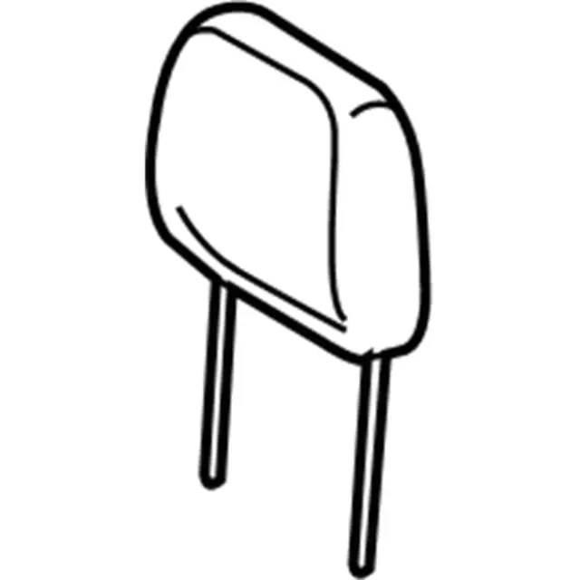 CK4Z99611A08BP - Body: Headrest for Ford: Transit-150, Transit-250, Transit-350, Transit-350 HD Image