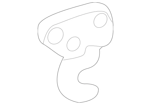 1639201272 - Rear Seat Bench: Lock for Mercedes-Benz: ML320, ML430 Image image