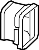 768045NA0B - Body: Duct for INFINITI: QX50, QX55 Image