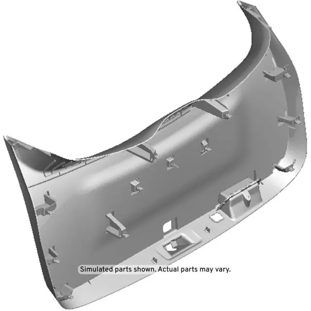 85603908 - Body: Lower Gate Trim for GMC: Terrain Image