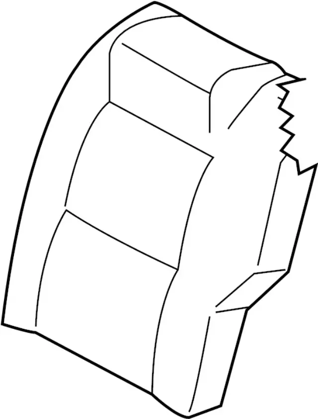 886706SD5A - Body: Seat Back Cover for Infiniti Image