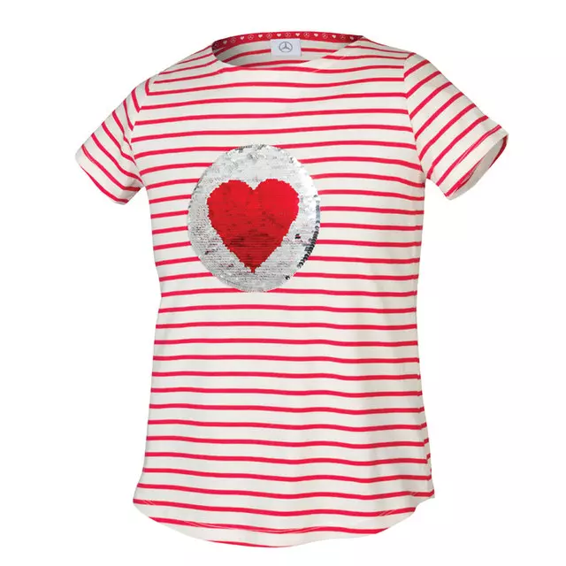 Mer Youth Reversible Sequin T-Shirt (Amb - Mercedes-Benz (1522640-23)