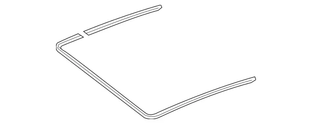 213782000064 - Sliding Sunroof: Seal, Sliding Sunroof for Mercedes-Benz Image