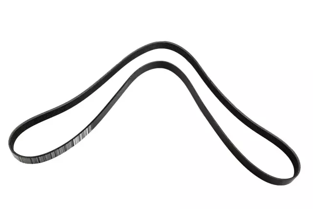 12669858 - : Serpentine Belt for Cadillac: Escalade, Escalade ESV | Chevrolet: Silverado 1500, Silverado 1500 LTD, Suburban, Tahoe | GMC: Sierra 1500, Sierra 1500 Limited, Yukon, Yukon XL Image