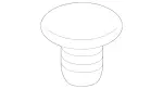 9908792 - Attachment Parts: Expansion Rivet for Mercedes-Benz Image