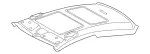 20369012507E71 - Body: Headliner for Mercedes-Benz Image