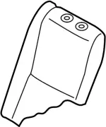 886704GM0A - Body: Seat Back Cover for INFINITI: Q50 Image