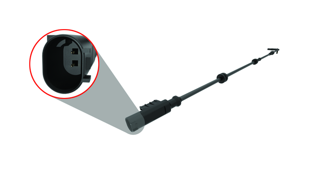 Anti-Lock Brakes Sensor, Rear - Alfa Romeo (68639501AA)