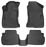 99661 - : Weatherbeater - Front &amp; 2nd Seat Floor Liners for Husky Liners Image