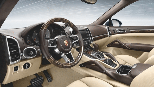 95804480250 - Interior: Dark Walnut Interior Package for Porsche: Cayenne Image