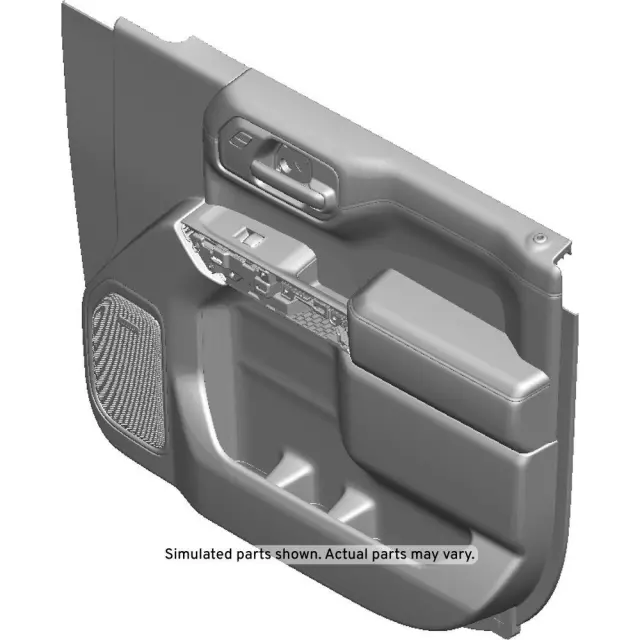 86787088 - Body: Door Trim Panel for Chevrolet: Silverado 1500, Silverado 1500 LTD Image