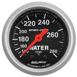 3331 - : GAUGE, WATER TEMP, 2 1/16", 140-280?F, MECHANICAL, SPORT-COMP for AutoMeter Image