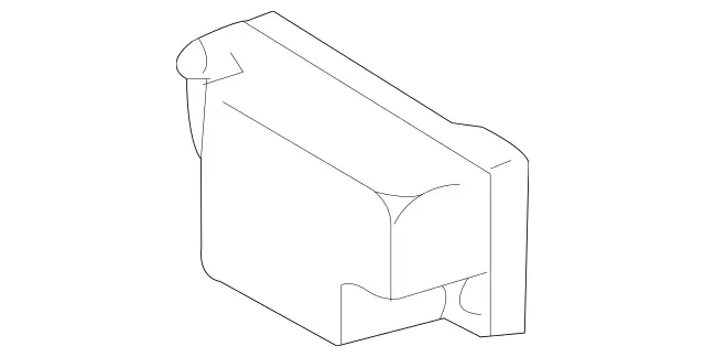 1820072664 - Electrical System: Acceleration Sensor for Mercedes-Benz: 300SD, 400SE, 400SEL, 500SEC, 500SEL, 600SEL, C220, C230, C280, C43 AMG, CLK430, E420, E430, S420, SLK230, SLK320 Image