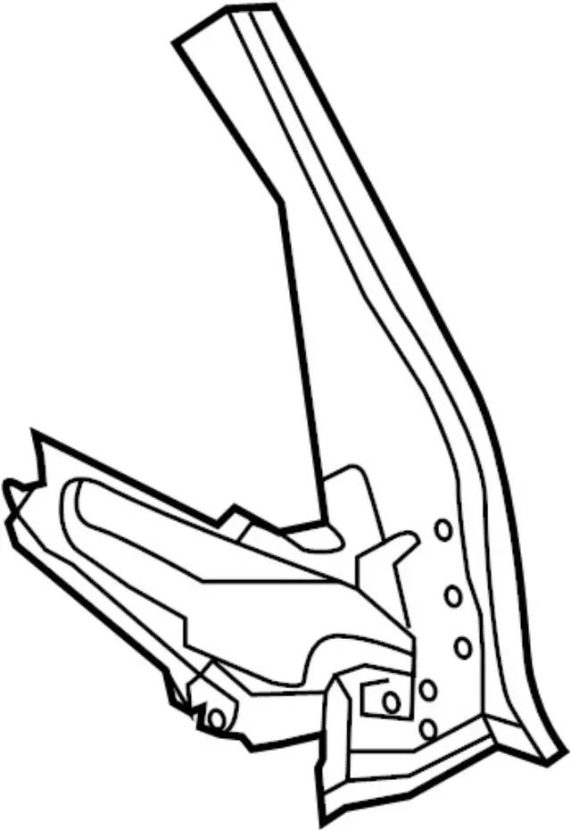 G81419NAMA - Body: Tail Lamp Pocket for INFINITI: JX35, QX60 Image