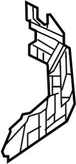 678101MP5A - Body: Lower Insulator for Infiniti Image