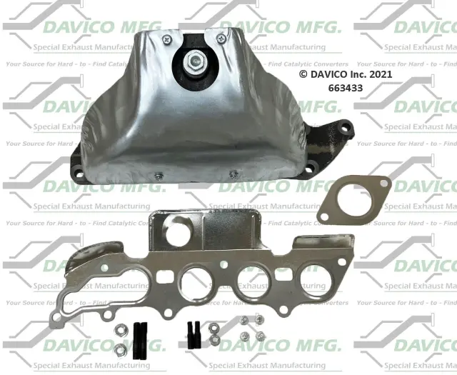 663433 - Exhaust: Stand alone Exact-Fit exhaust manifold for DAVICO CONVERTERS Image
