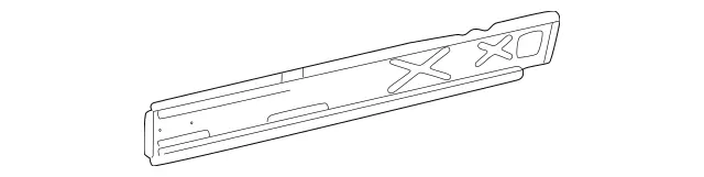 2036302840 - Side Panels: Longitudinal Member for Mercedes-Benz: 180C, C230, C240, C280, C32 AMG, C320, C350, C55 AMG Image image