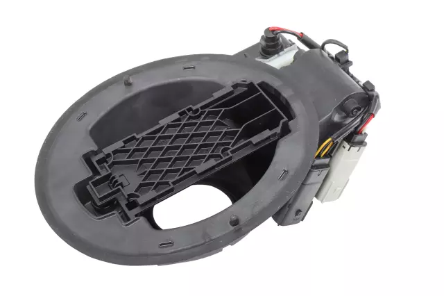 Fuel Filler Housing with Actuator, Hinge, Switch, Springs, Pin, and Rod - GM (22874378)