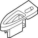 82960EH20B - : Switch Bezel for INFINITI: M35, M45 Image
