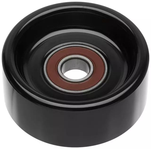 38022 - Cooling System: Idler Pulley for Ford: Bronco, E-150 Econoline, E-150 Econoline Club Wagon, E-250 Econoline, E-250 Econoline Club Wagon, E-350 Econoline, E-350 Econoline Club Wagon, E-350 Super Duty, Excursion, Expedition, F-150, F-150 Heritage, F-250, F-250 HD, F-250 Super Duty, F-350, F-350 Super Duty, Mustang | Lincoln: Navigator Image