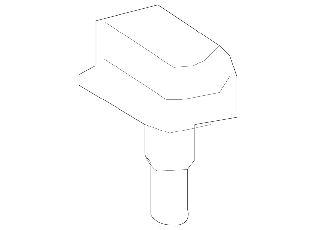 9981800 - Trunk Lid: Support Buffer for Mercedes-Benz: C43 AMG, C63 AMG, C63 AMG S, E400, E450, E53 AMG Image image