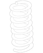 2023242204 - : Rear Spring for Mercedes-Benz: C220, C230, C280 Image