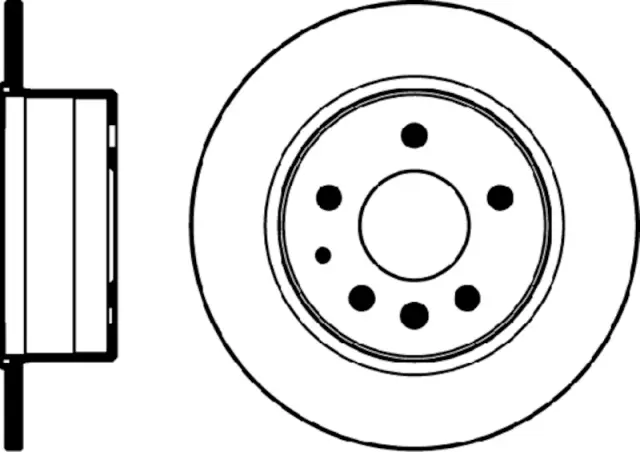 355100991 - Brakes &amp; Brake Parts: Disc Brake Rotor for Hella Pagid Image