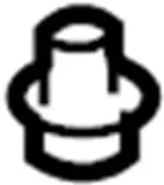 8053289900 - Body: Lock Rod Holder for Infiniti Image