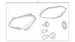 2428200561 - : Headlamp Assembly - Left - Xenon for Mercedes-Benz Image
