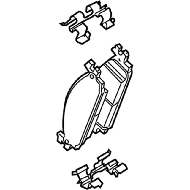 BR1611 - : Kit - Brake Lining for Ford Image