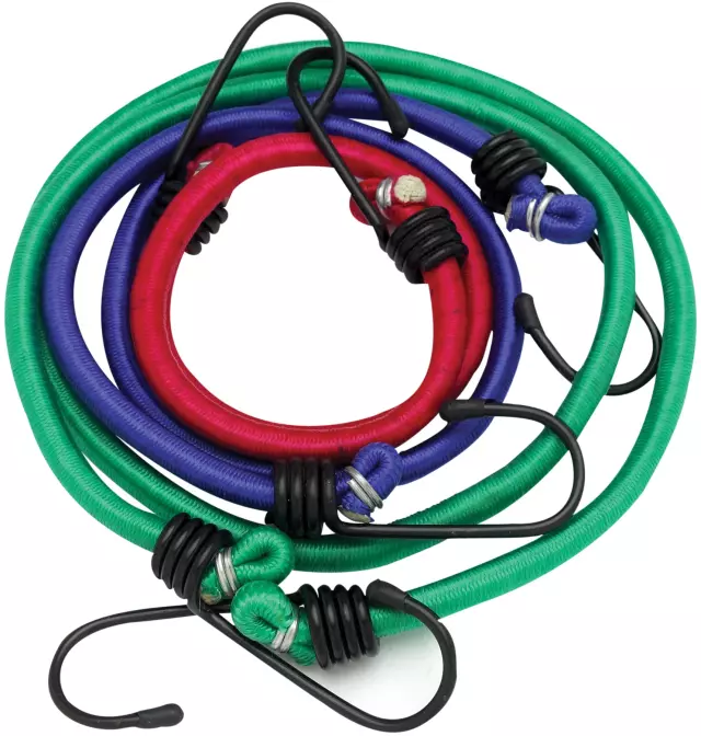 1123 - : 18", 24" and 36" Long Stretch Cords. Coated Metal Hooks. for Performance Tool Image