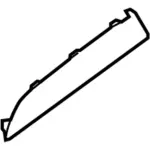 DE9Z7404388BA - Body: Instrument Panel Molding for Lincoln: MKT Image