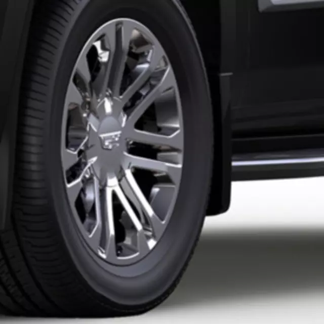 Splash Guards - Front Molded - Onyx Black - GM (22922763)