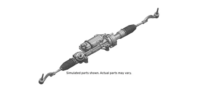 84952350 - : Electric Belt Drive Rack and Pinion Steering Gear for Cadillac: CTS Image