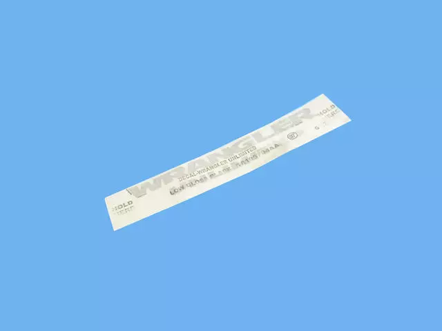 68195794AA - Exterior Ornamentation: Decal for Jeep: Wrangler, Wrangler JK Image