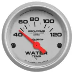 4337M - : GAUGE, WATER TEMP, 2 1/16", 40-120?C, ELECTRIC, ULTRA-LITE for AutoMeter Image