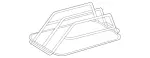 4638680255 - Electrical: Grille for Mercedes-Benz Image