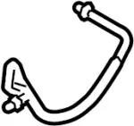 924901CB0A - HVAC: Discharge Pipe for INFINITI: FX35, FX37, QX70 Image