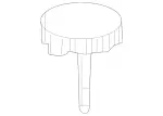 14662705 - Steering: Screw Cap for Mercedes-Benz Image