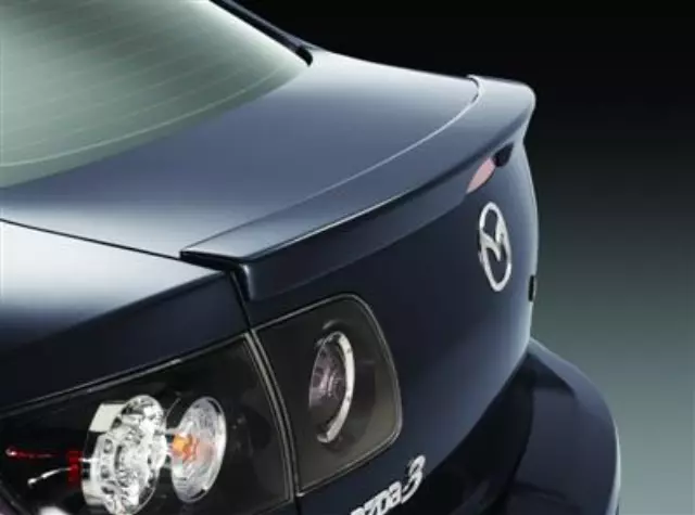 BN8RV4920F91 - Exterior: Spoiler, Rear Lip - Galaxy Gray for Mazda: 3 Image