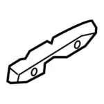 DS7Z54025B33B - Body: Bracket for Ford: Fusion Image