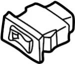 2534040U05 - : Switch for INFINITI: I30, Q45, QX4 Image