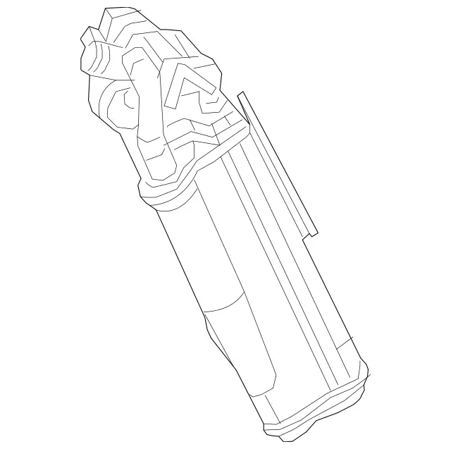 1664705100 - Fuel System: Activated Charcoal Filter for Mercedes-Benz: G550, G63 4x4 Squared AMG, G63 AMG, GL450, GL550, GL63 AMG, GLE350, GLE400, GLE43 AMG, GLE450 AMG, GLE63 AMG, GLE63 AMG S, GLS450, GLS550, GLS63 AMG, ML350, ML400, ML550, ML63 AMG Image image