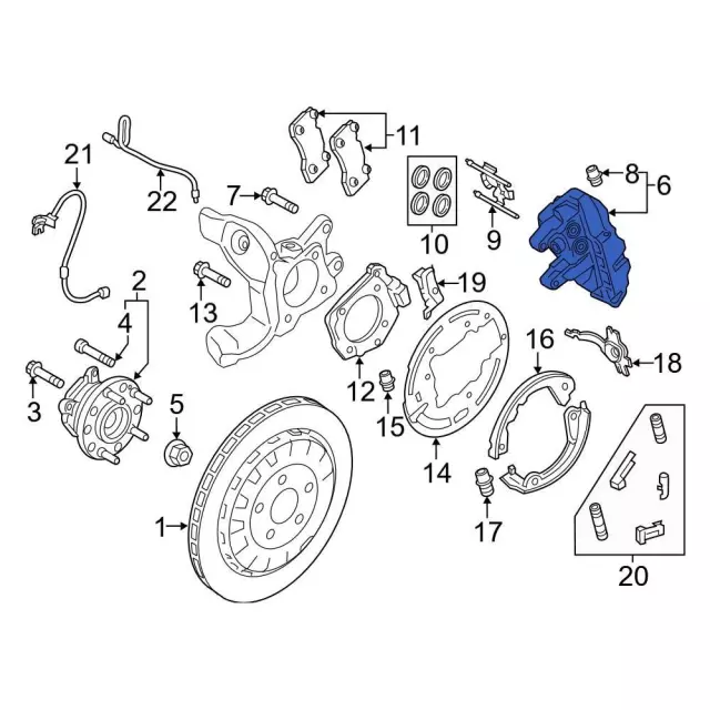 KR3Z2553D - : Actuator for Ford: Mustang Image