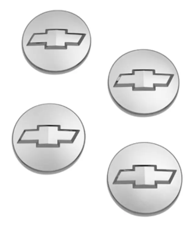 12499424 - Wheels: Wheel, Center Cap for Chevrolet: Avalanche, Colorado, Silverado 1500, Silverado 1500 Classic, Silverado 1500 HD Classic, Silverado 2500 HD, Silverado 2500 HD Classic, Silverado 3500 Classic, Silverado 3500 HD, Suburban 1500, Suburban 2500, Tahoe Image
